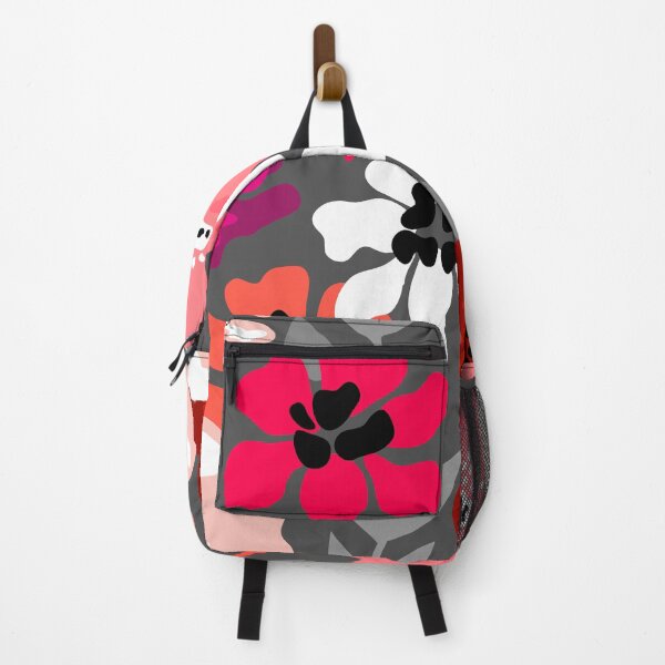 Item preview, Vivid pink, purple and red abstract poppies designed and sold by FGCART.