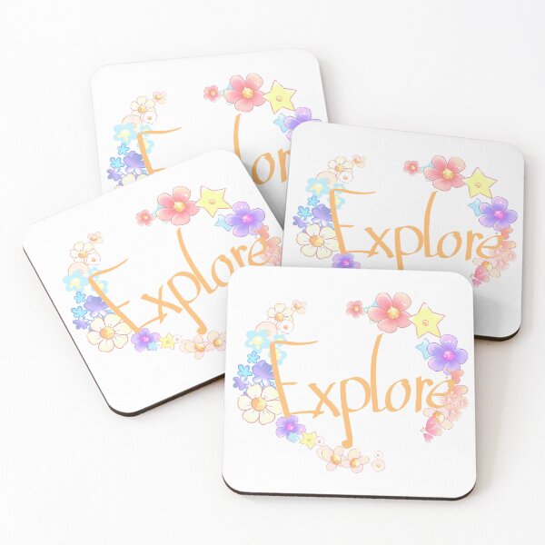 Item preview, Explore Flowers designed and sold by kotastrophe.