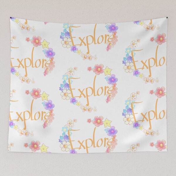 Item preview, Explore Flowers designed and sold by kotastrophe.