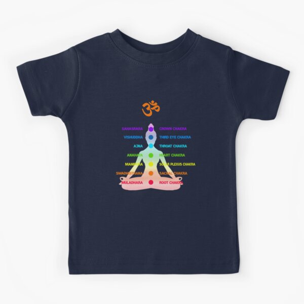 Chakra OMS 3/4 Sleeve Vintage Yoga Tee Shirt  Vintage tee shirts, Yoga tee  shirt, Yoga tees