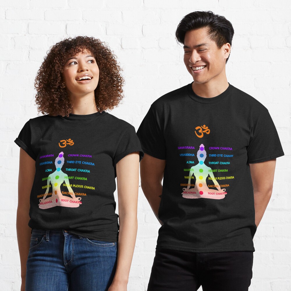 Chakra's Unisex Yoga T-shirt