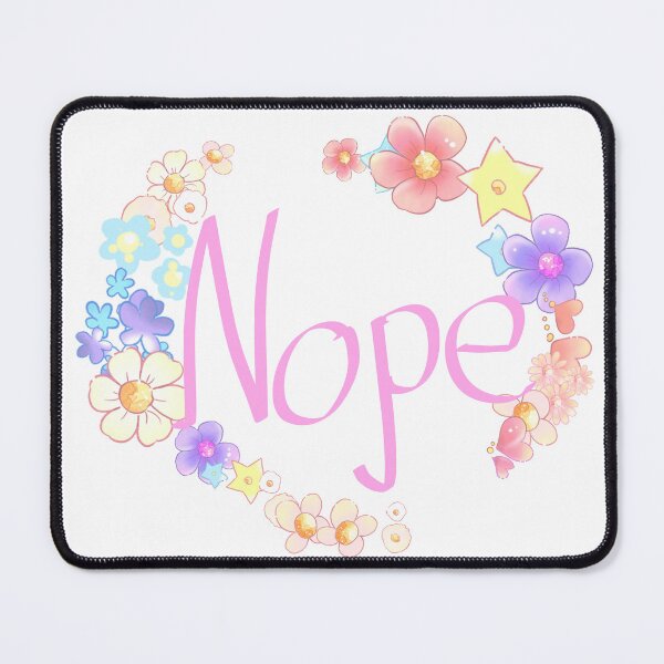 Item preview, Nope Flowers designed and sold by kotastrophe.