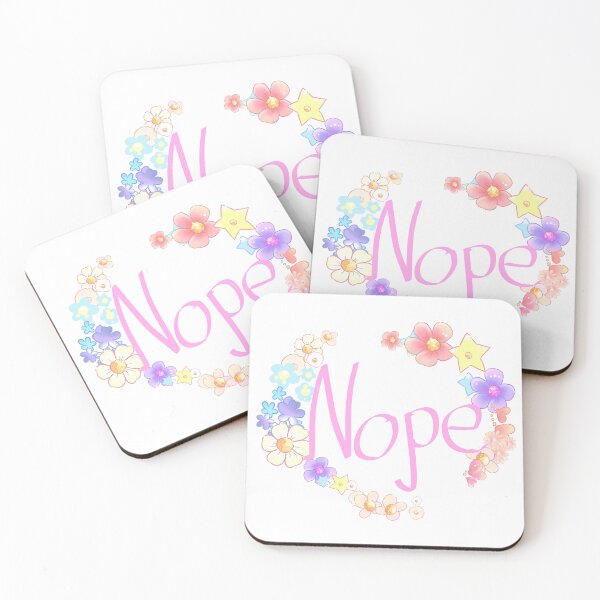 Item preview, Nope Flowers designed and sold by kotastrophe.