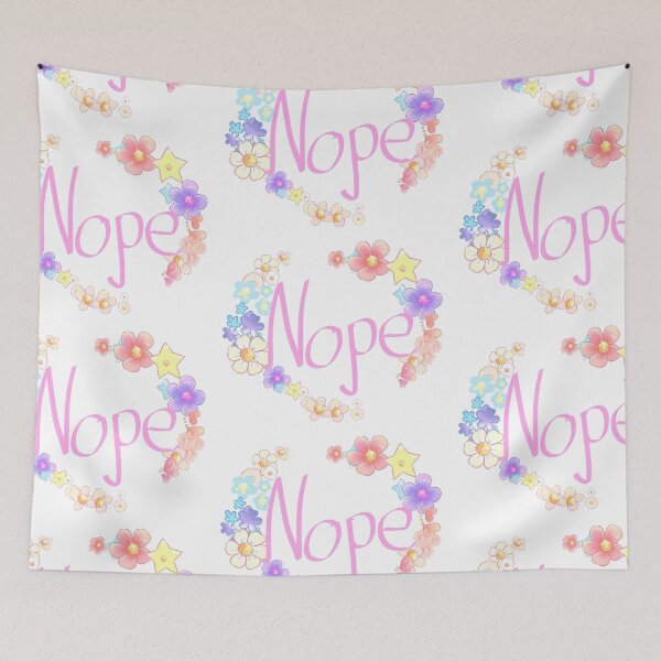 Item preview, Nope Flowers designed and sold by kotastrophe.