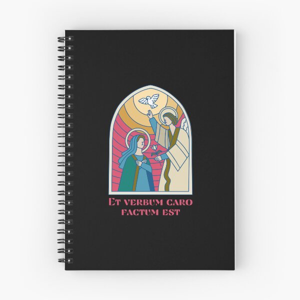 Item preview, Nativity et verbum caro factum est bible john chapter 1 latin designed and sold by natalisdesign.