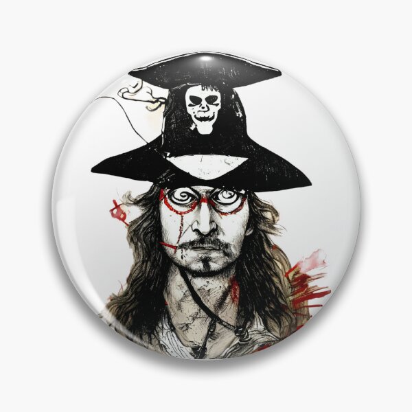Item preview,  Ink image of a pirate#2 designed and sold by Gala-life1.