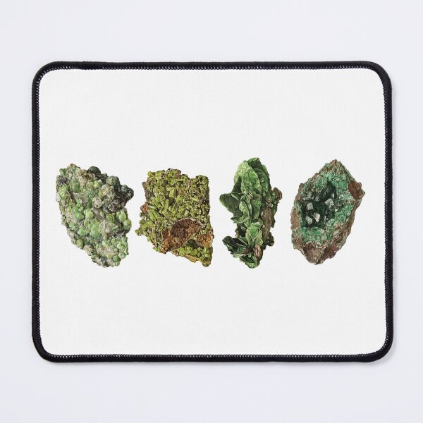 Item preview, Green Minerals - Antique Illustration designed and sold by LunaMothMineral.