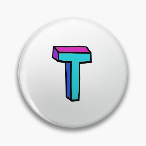 Item preview, Colorized letter T Initial  designed and sold by RemieJames.