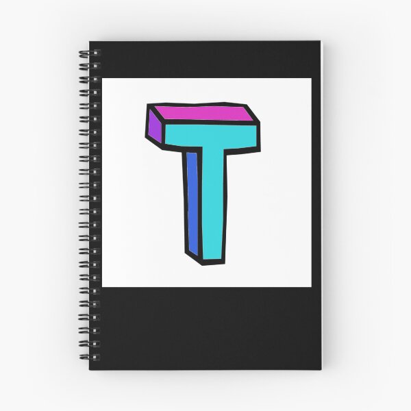 Item preview, Colorized letter T Initial  designed and sold by RemieJames.