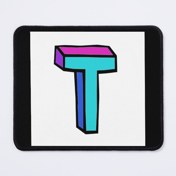 Item preview, Colorized letter T Initial  designed and sold by RemieJames.