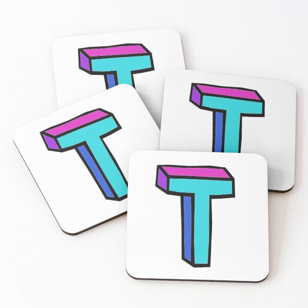 Item preview, Colorized letter T Initial  designed and sold by RemieJames.