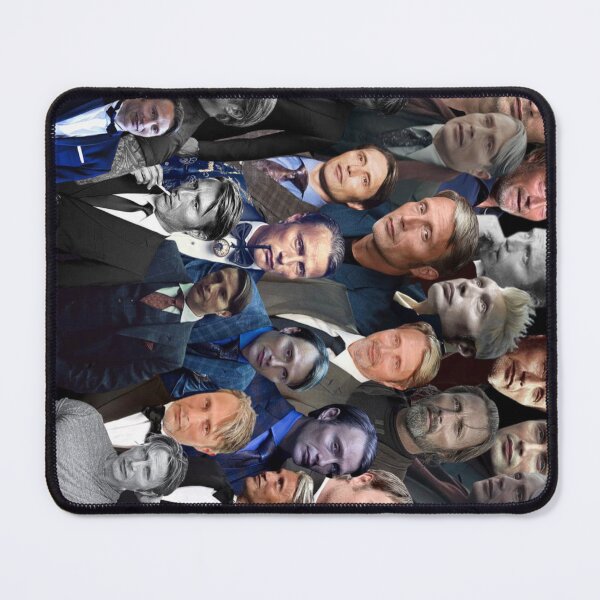 Item preview, mads mikkelsen photo collage designed and sold by T-shirtakStore.