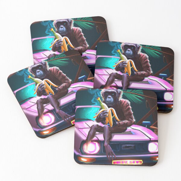 Item preview, Monkey Car Meet designed and sold by zoohumanity.