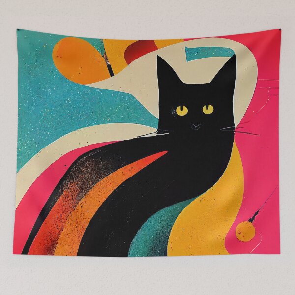 Item preview, Abstract Cat designed and sold by Texterns.