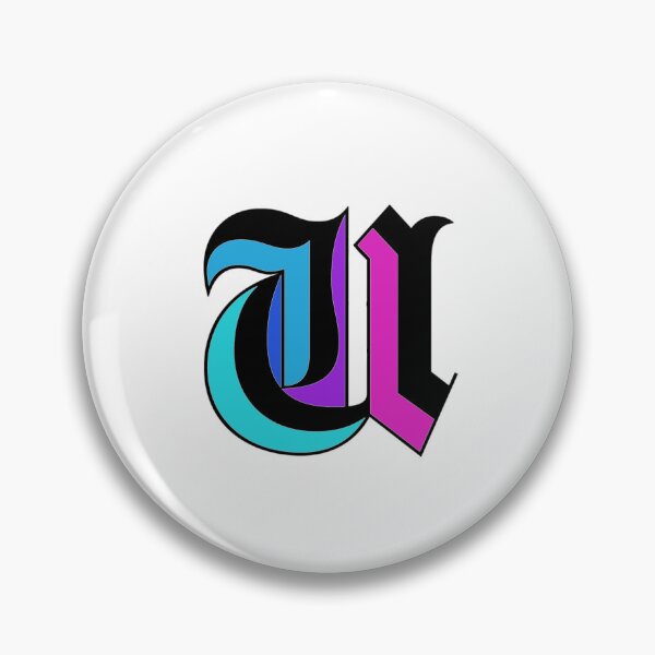 Item preview, Colorized letter U Initial  designed and sold by RemieJames.