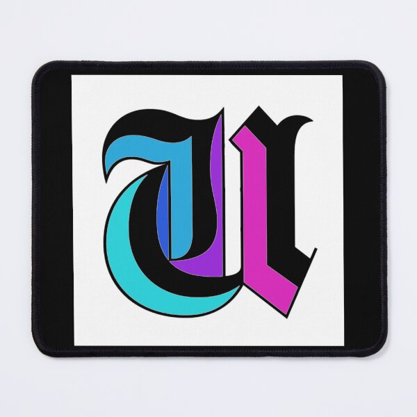 Item preview, Colorized letter U Initial  designed and sold by RemieJames.