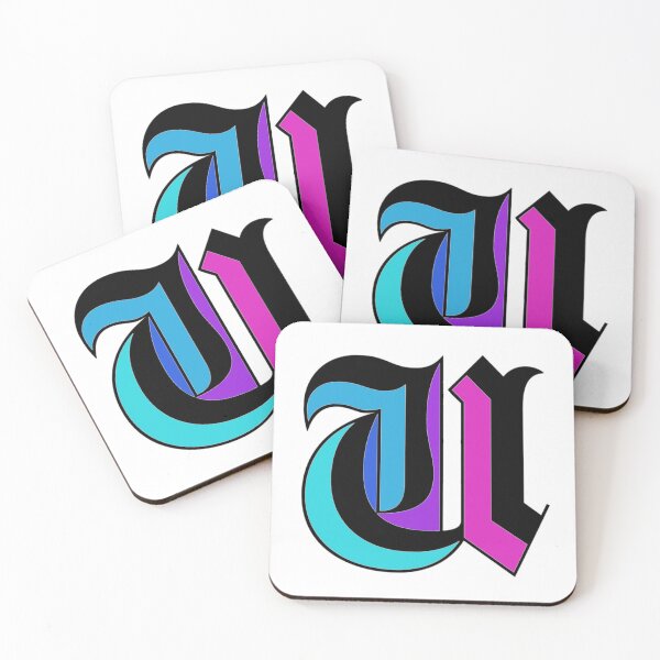 Item preview, Colorized letter U Initial  designed and sold by RemieJames.