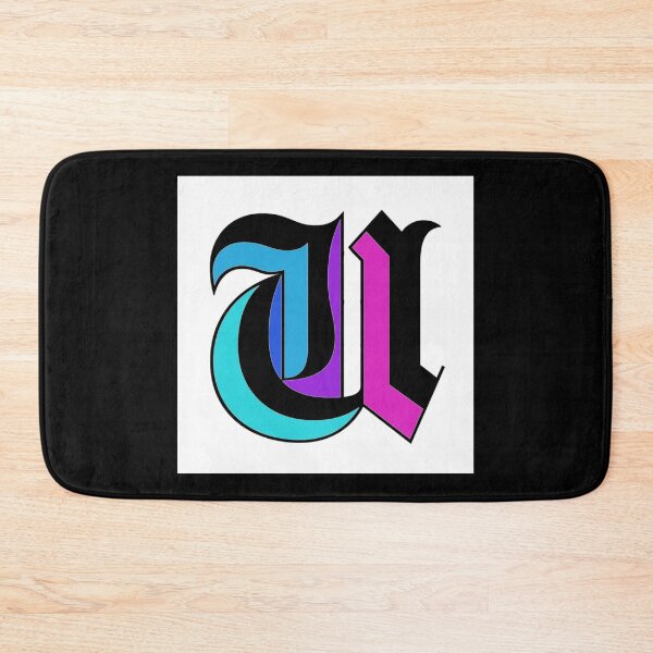 Item preview, Colorized letter U Initial  designed and sold by RemieJames.