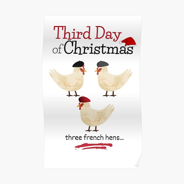 12 Days Of Christmas Posters for Sale | Redbubble 12 Days Of Christmas Posters for Sale | Redbubble