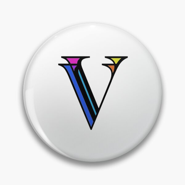 Item preview, Colorized letter V Initial  designed and sold by RemieJames.