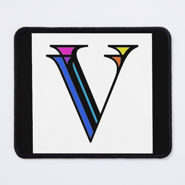 Item preview, Colorized letter V Initial  designed and sold by RemieJames.