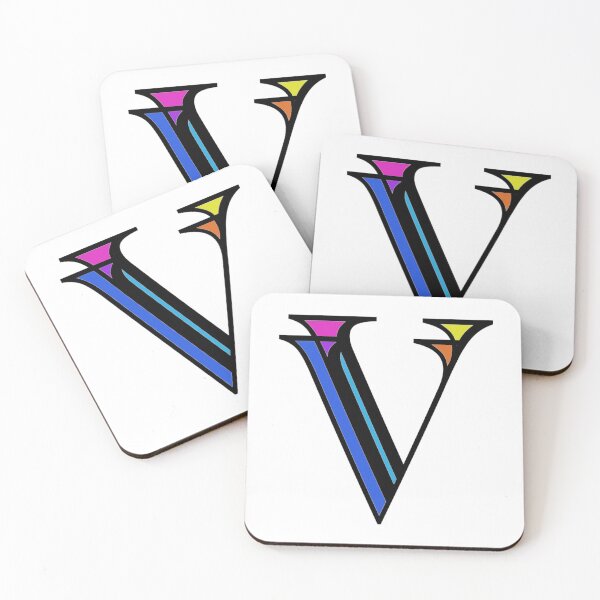 Item preview, Colorized letter V Initial  designed and sold by RemieJames.