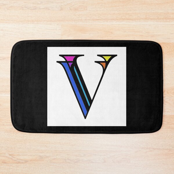 Item preview, Colorized letter V Initial  designed and sold by RemieJames.