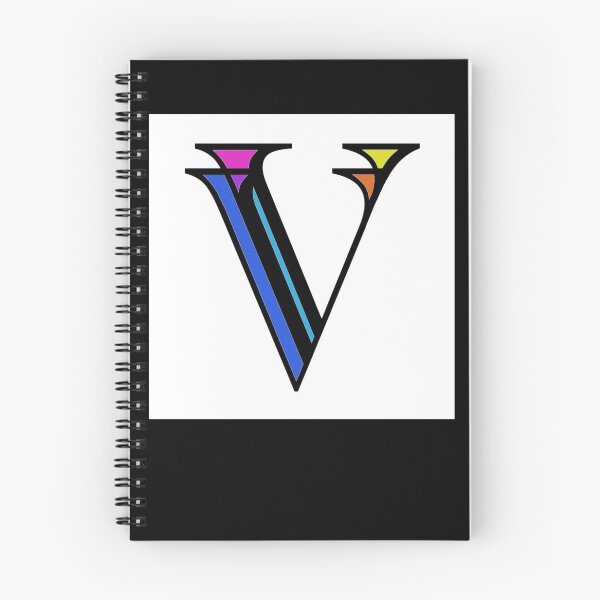Item preview, Colorized letter V Initial  designed and sold by RemieJames.