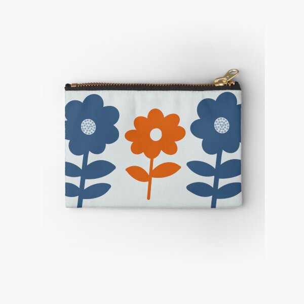 Item preview, Blue and Orange wildflowers designed and sold by acbcesarz.