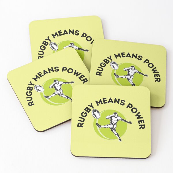 Item preview, Rugby Means Power Forever designed and sold by designforum1968.