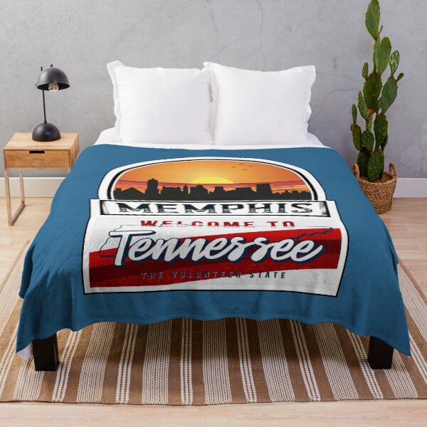 Item preview, Memphis, Welcome to Tennessee, The Volunteer State | Tennessee State and Cities Series -4 designed and sold by WorldStateArt.