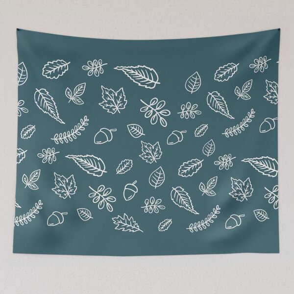 Item preview, Assorted Fall: Inverted Off Blue designed and sold by OlaNohieDesigns.
