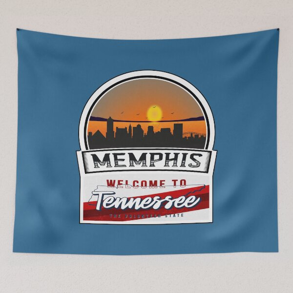 Item preview, Memphis, Welcome to Tennessee, The Volunteer State | Tennessee State and Cities Series -10 designed and sold by WorldStateArt.