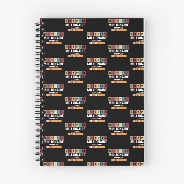 Item preview, Crypto Millionaire Loading designed and sold by mkzmerch.