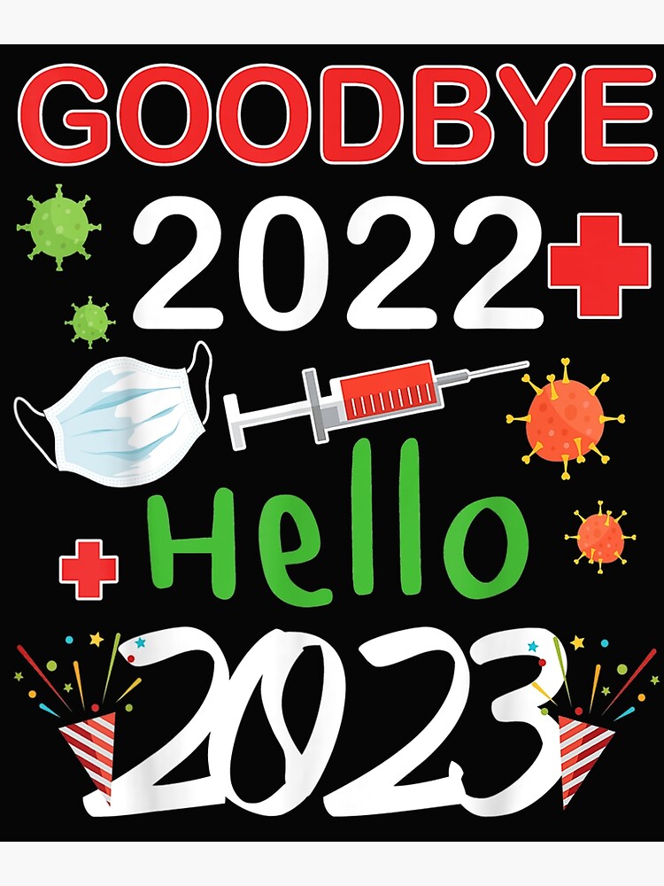 New Years Eve Party Supplies Kids NYE 2023 Happy New Year T-Shirt Poster  for Sale by Knight-Saverin