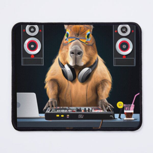 Item preview, Dj Capybara Art designed and sold by Shadowbyte91.