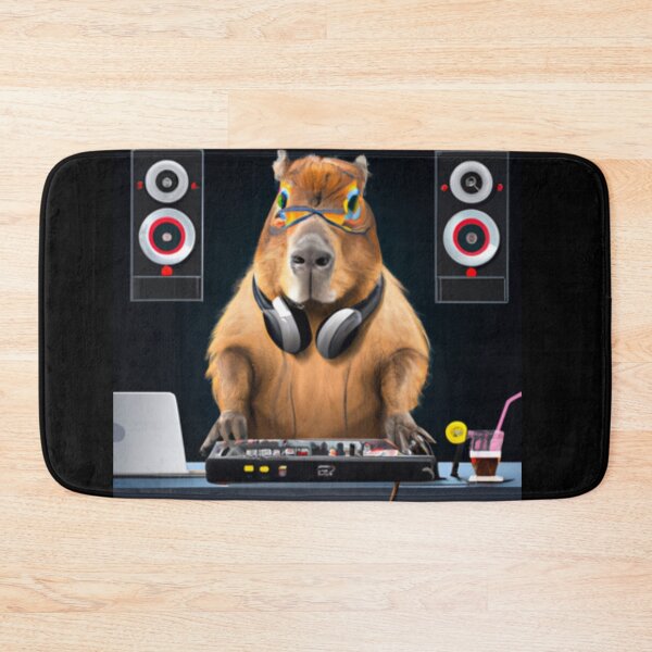 Item preview, Dj Capybara Art designed and sold by Shadowbyte91.