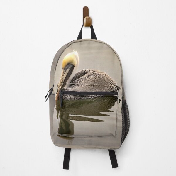 Item preview, The Regal Brown Pelican Swimming Reflections designed and sold by nbrandsberg.