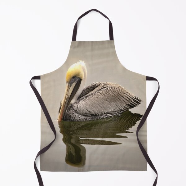 Item preview, The Regal Brown Pelican Swimming Reflections designed and sold by nbrandsberg.