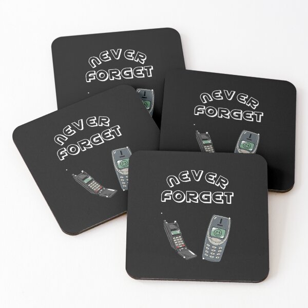 Item preview, Never Forget (Mobile Phones) Retro designed and sold by TeesByAngelzB.