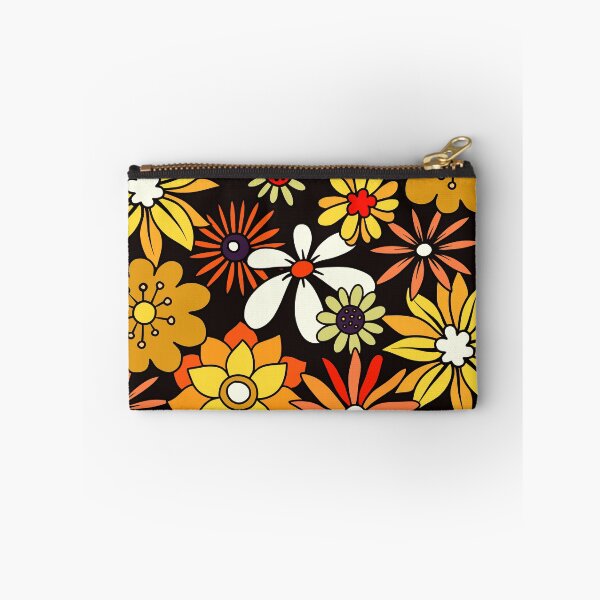 Item preview, Retro 1960's Orange, Yellow And Red Flower Pattern designed and sold by DEC02.