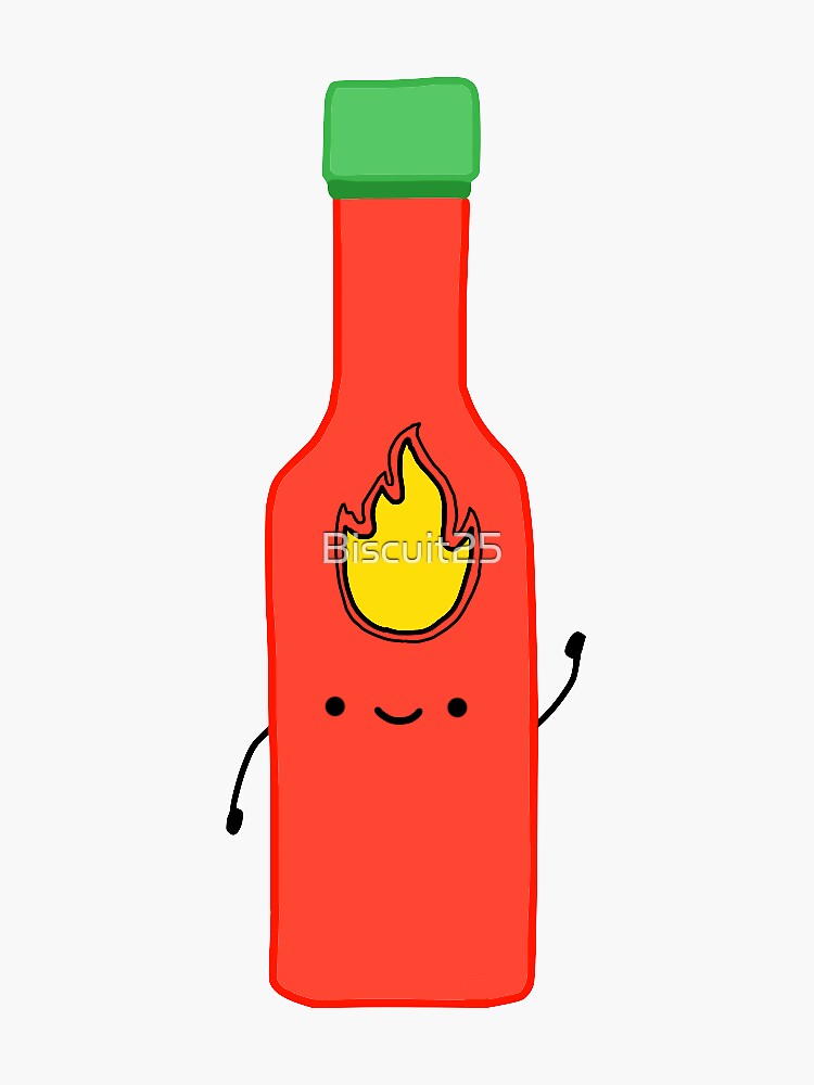 Hot Sauce Sticker For Sale By Biscuit25 Redbubble 4676