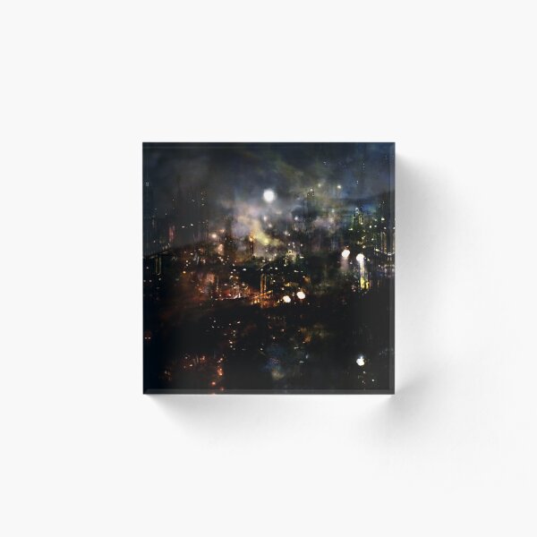 Night stalling Acrylic Block