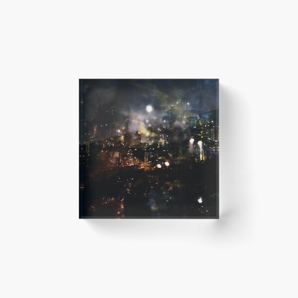 Night stalling Acrylic Block