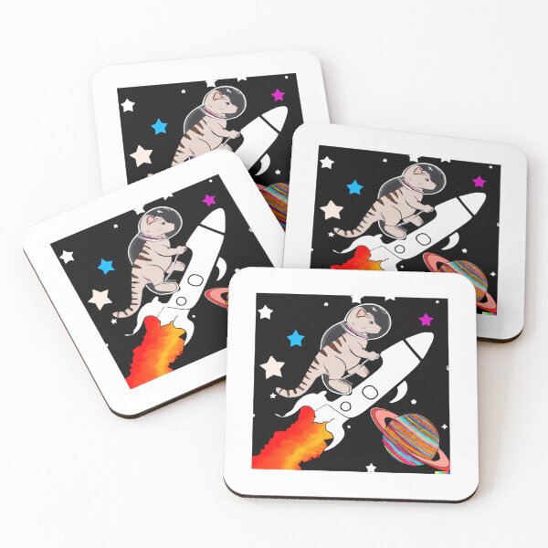 Item preview, Kitten Astronaut - Science Cat, Kitten Scientist, Kitty Astronaut, Cat Astronaut, Cat Engineer, Cat Space, Cat Universe, Cat Nerd, Cat Geek designed and sold by jadedscientist.
