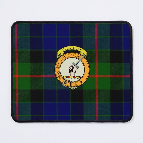 Item preview, Gunn Scottish Tartan and Crest designed and sold by BagTown Clans.