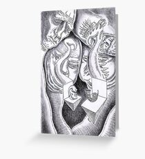 Abstract Mysticism Greeting Card