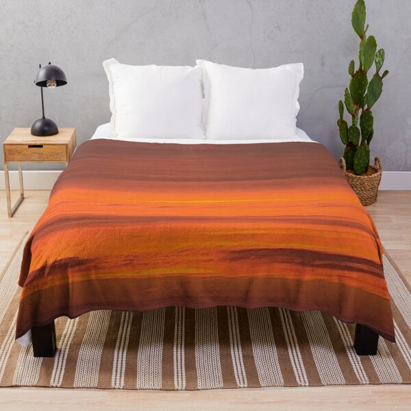 Item preview, Orange Stripes Fall Sunset designed and sold by Rebecca Jane.