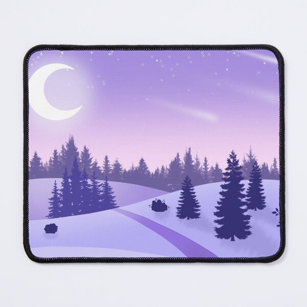 Item preview, winter moon designed and sold by LookingUpStudio.