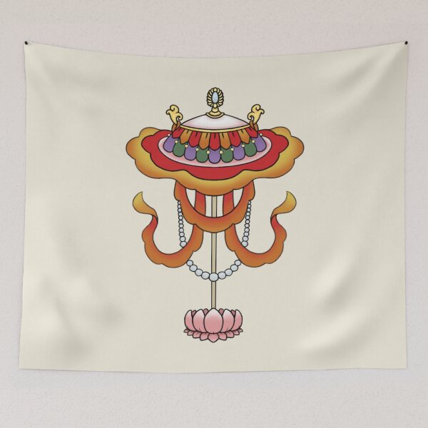 Item preview, Umbrella Auspicious Symbol Of Buddhism - The Parasol designed and sold by ViewerEqualsPhoton.
